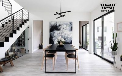 Rumah Simple dan Modern dengan Warna Monochrome