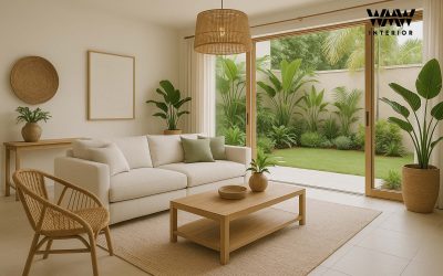 Desain Interior dengan Gaya Minimalis Tropis